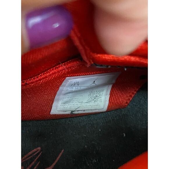 Nike Air Jordan MVP 678 Raptors Basketball High Sneakers Black Men's Size 11.5 - Picture 7 of 10